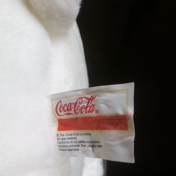 Coca-Cola Polar Bear with Scarf Plush Bears Coke Bears Stuffed Animal Lot 2 - Picture 4 of 5